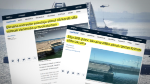 Eesti meedia kajastusest Kertši silla rünnakute kohta