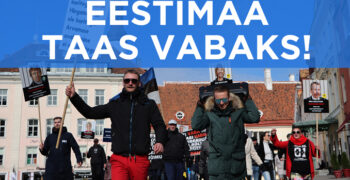 VIDEO | NETSi vastased meeleavaldajad: me seisame siin kõikide eestlaste vabaduste eest