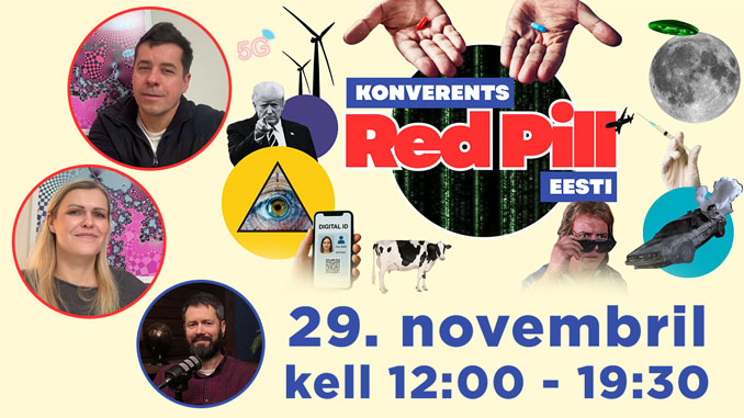 Red Pill Eesti veebikonverents – Kas nüüd või mitte kunagi!